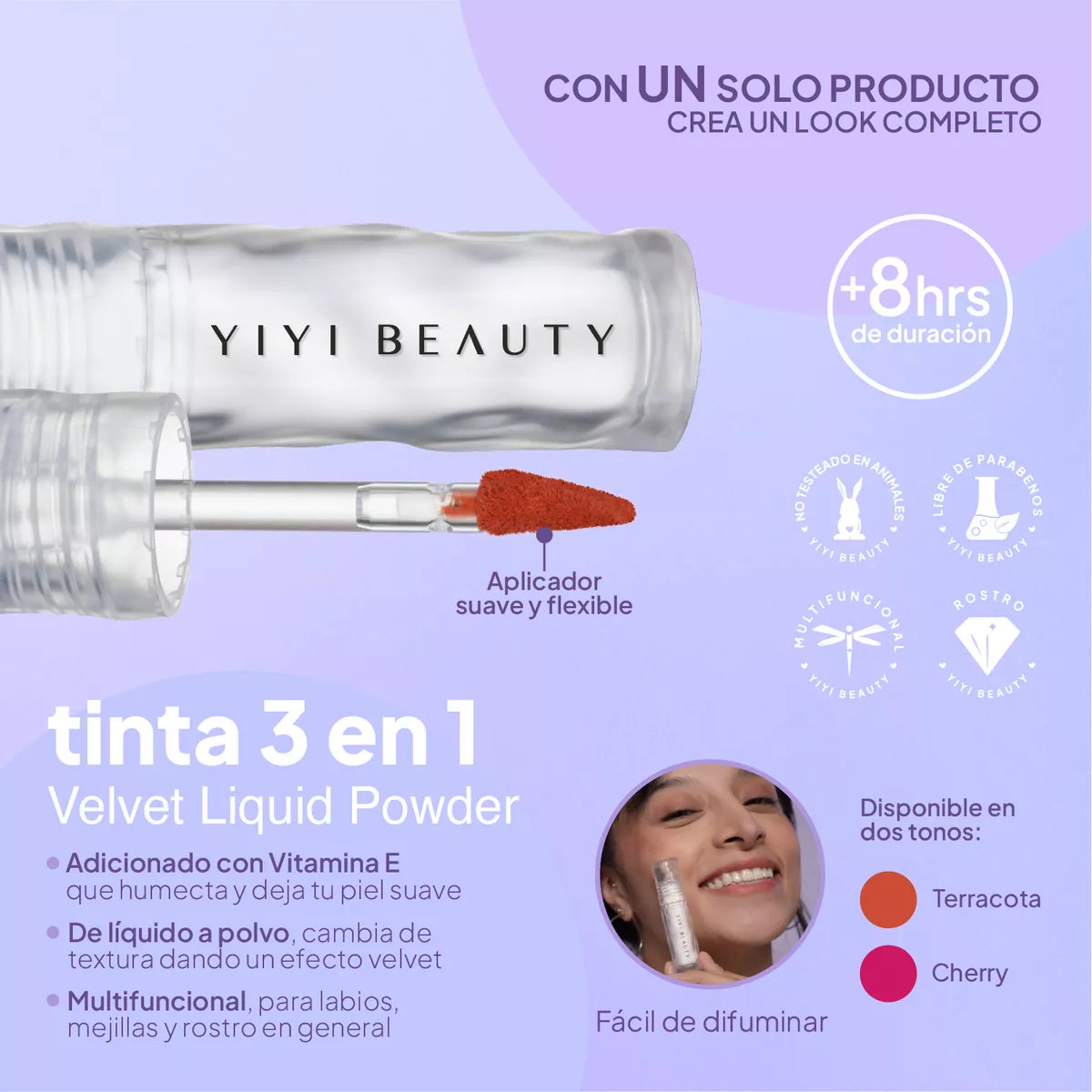 YIYI Beauty Velvet Blush