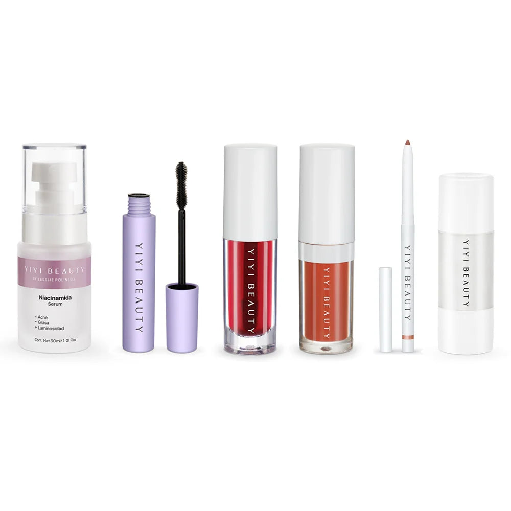 Serum Niacinamida + Dreamlash + Darma Tint + Lip Oil + Kiss Liner + Divine Glow