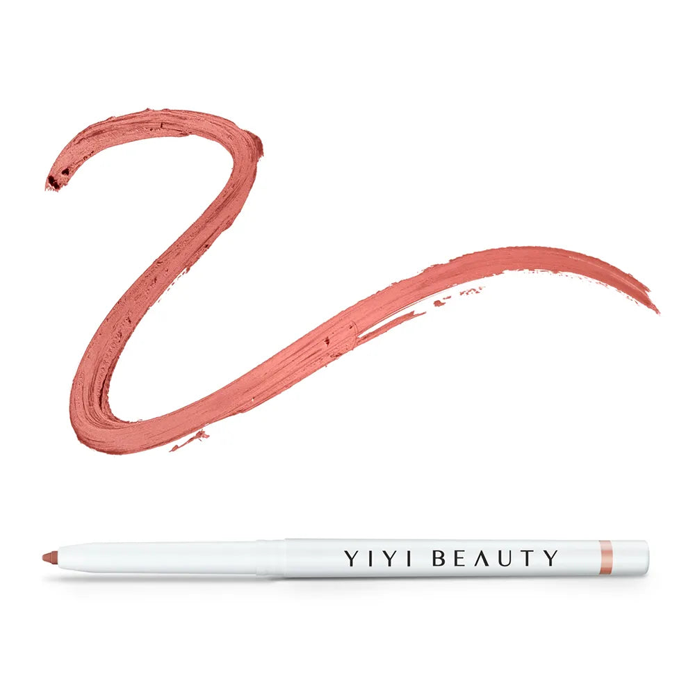 Set de labios delineador y lip oil  rosewood