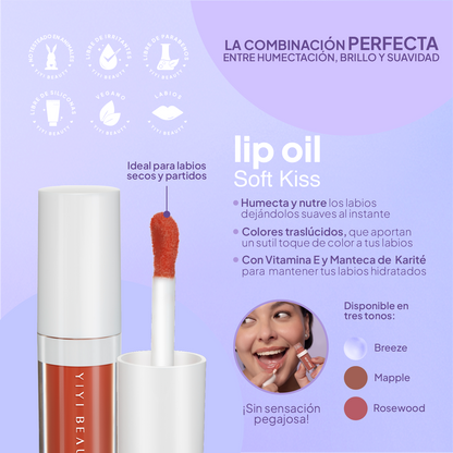 Lip Oil / Brillo Labial | Soft Kiss