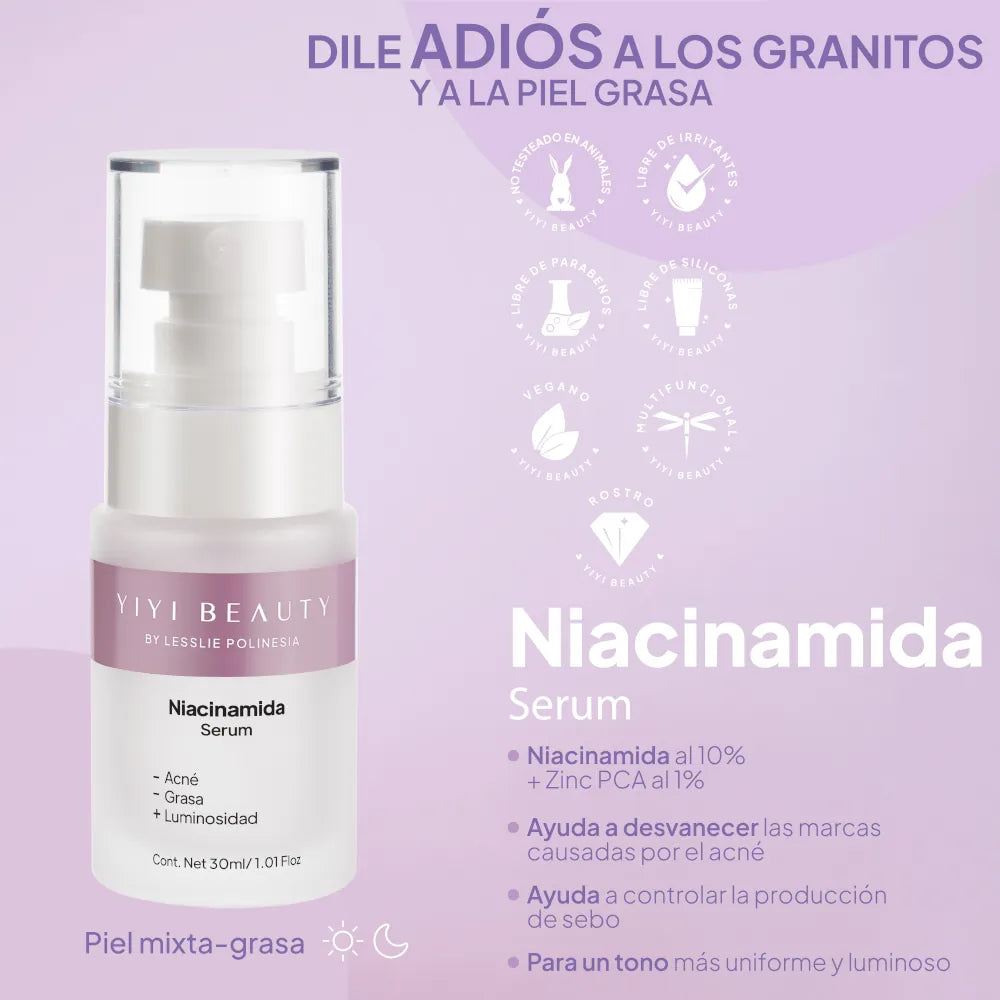 Suero Control de Grasa | Niacinamida