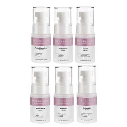 Kit Completo de Serums Yiyi Beauty – Rutina Facial Profesional en Casa