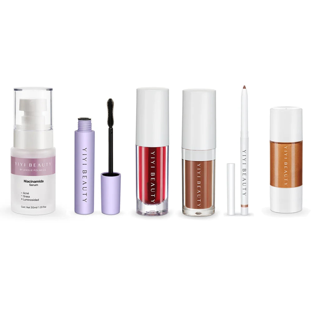 Serum Niacinamida + Dreamlash + Darma Tint + Lip Oil + Kiss Liner + Divine Glow