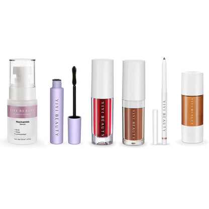 Serum Niacinamida + Dreamlash + Darma Tint + Lip Oil + Kiss Liner + Divine Glow